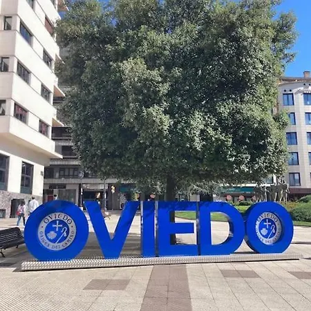 Gascona 26 - Pleno Centro, Muy Tranquilo, Parking Gratis En Mismo Edificio, Ascensor, Wifi Oviedo